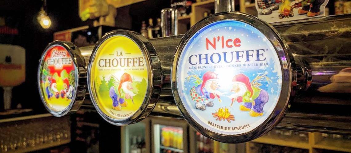 bière Chouffe à l’Entre Pot à Bière